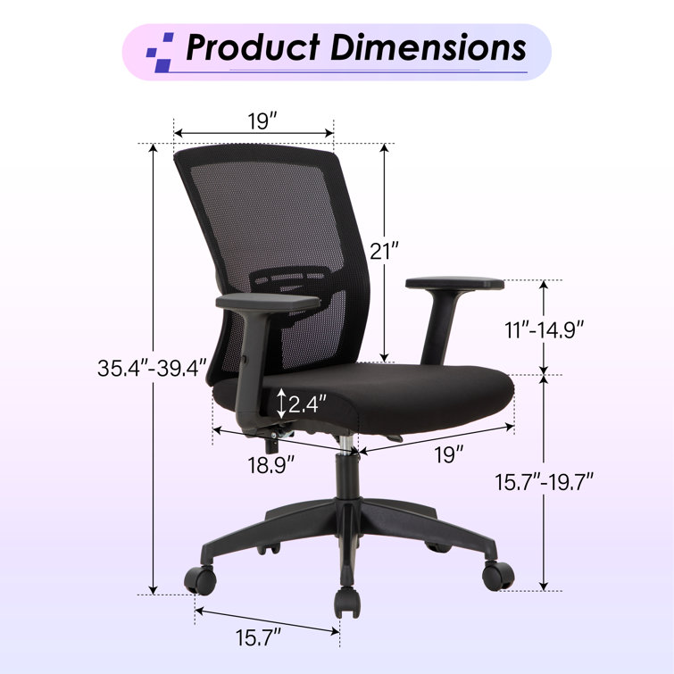 Aloura ergonomic task chair best sale latitude run